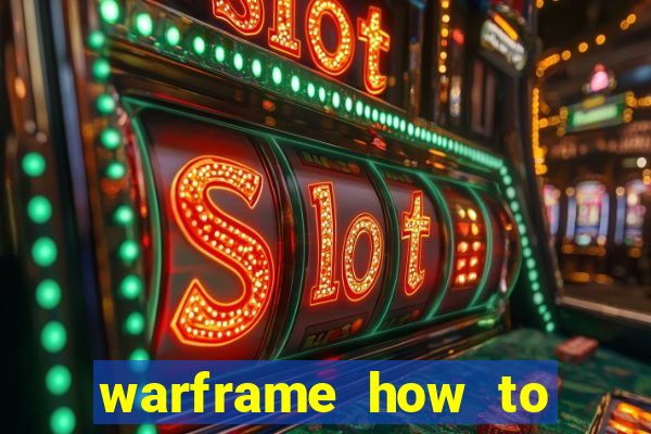 warframe how to unlock arcane slot