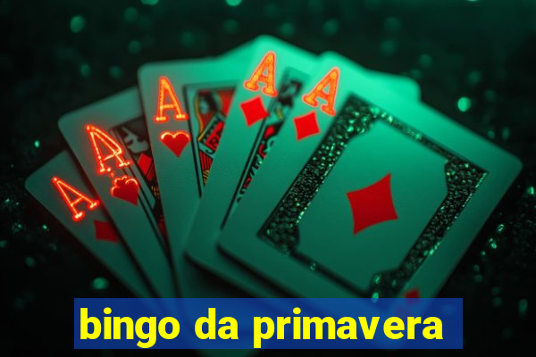 bingo da primavera