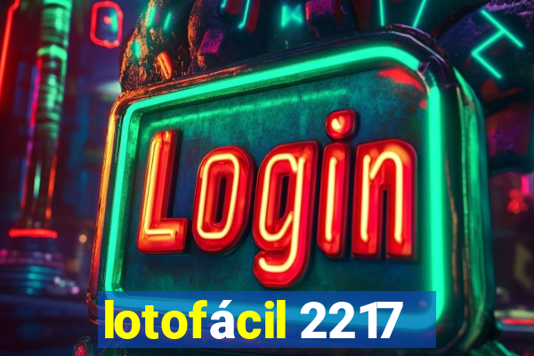 lotofácil 2217