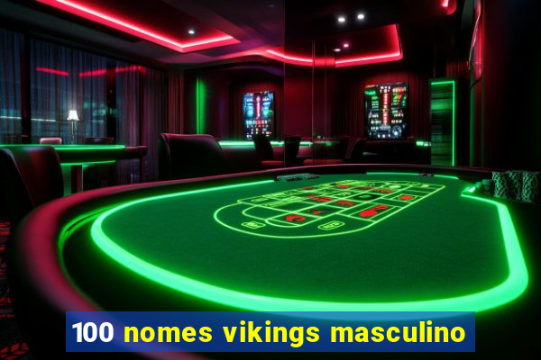 100 nomes vikings masculino