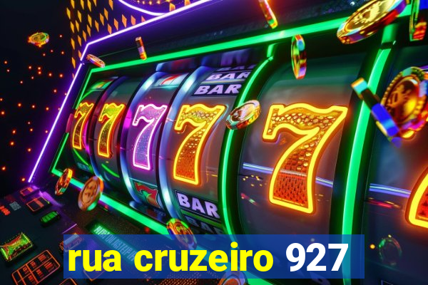 rua cruzeiro 927