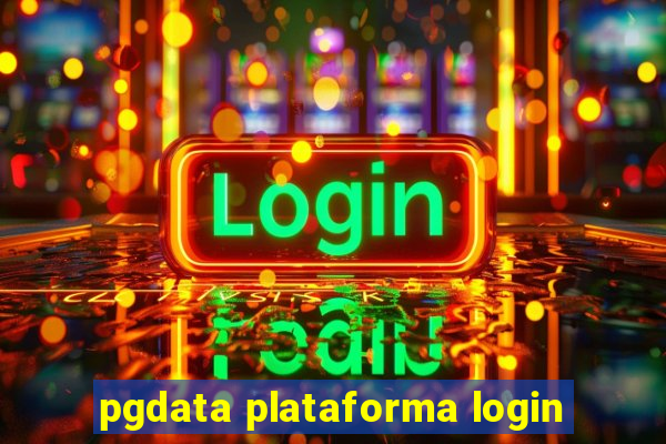 pgdata plataforma login