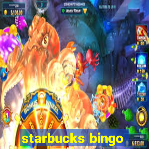 starbucks bingo