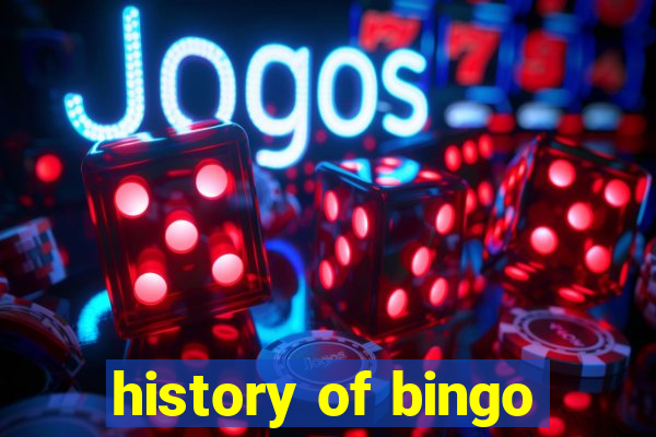 history of bingo