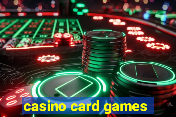 casino card games