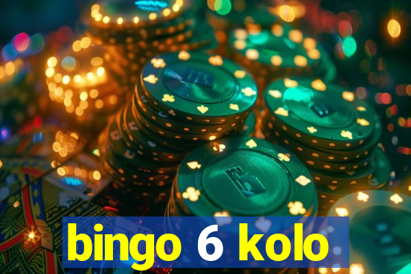 bingo 6 kolo