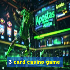 3 card casino game