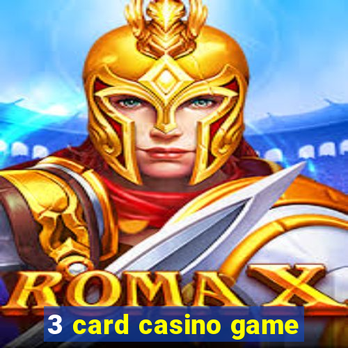 3 card casino game