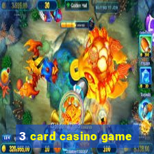 3 card casino game