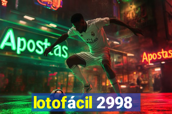 lotofácil 2998