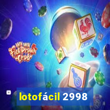 lotofácil 2998