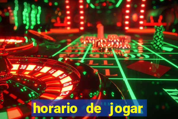 horario de jogar fortune ox