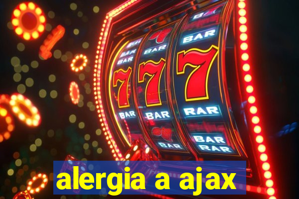 alergia a ajax