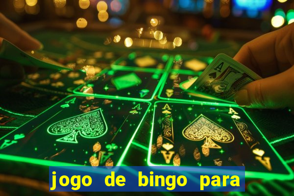 jogo de bingo para ganhar dinheiro de verdade