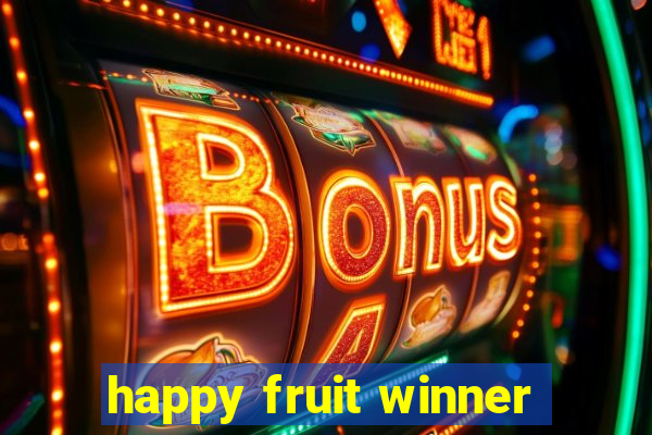 happy fruit winner