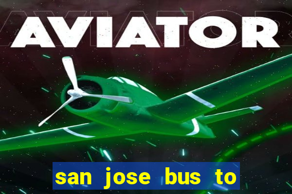 san jose bus to la fortuna