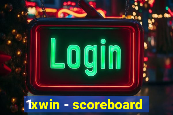 1xwin - scoreboard