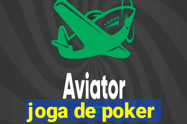 joga de poker