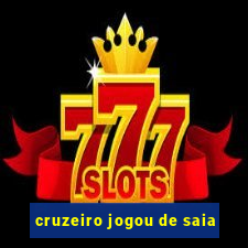 cruzeiro jogou de saia