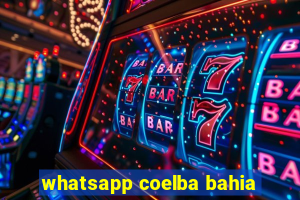 whatsapp coelba bahia