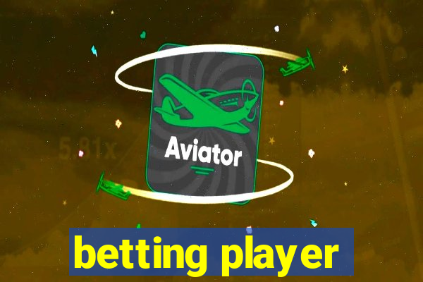 betting player