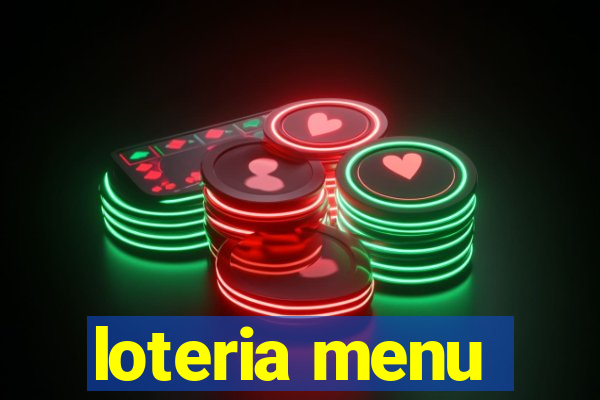 loteria menu