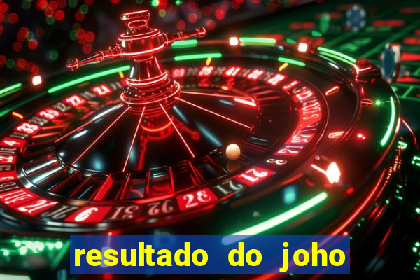 resultado do joho do bicho