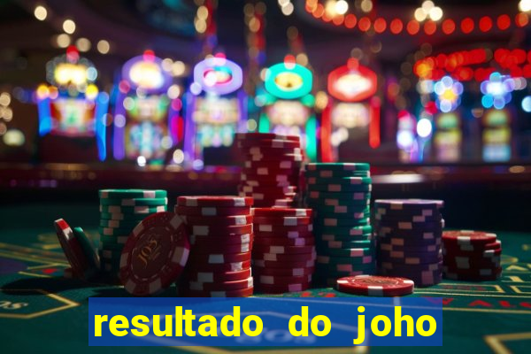 resultado do joho do bicho