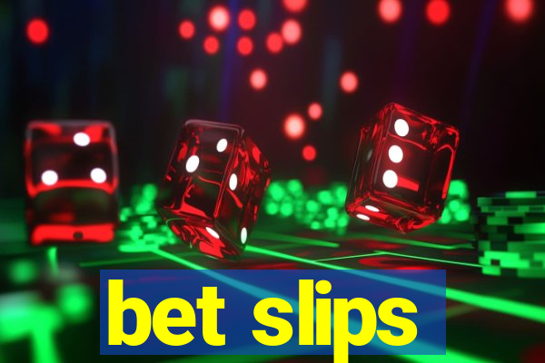 bet slips