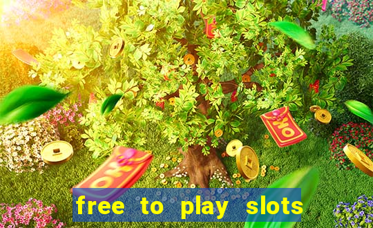 free to play slots no download