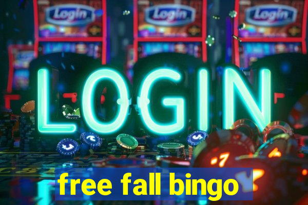 free fall bingo