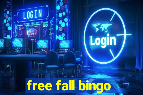 free fall bingo