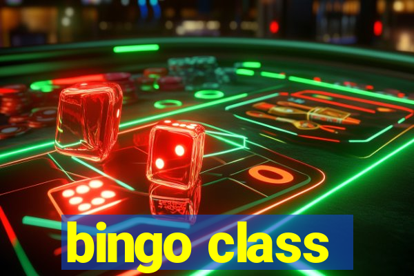 bingo class