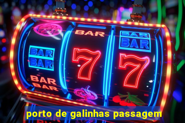 porto de galinhas passagem