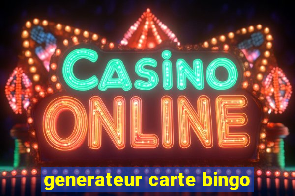 generateur carte bingo