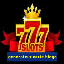 generateur carte bingo