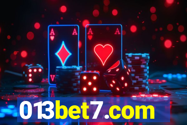 013bet7.com