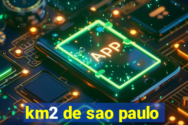 km2 de sao paulo