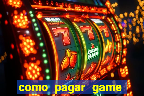 como pagar game pass com pix