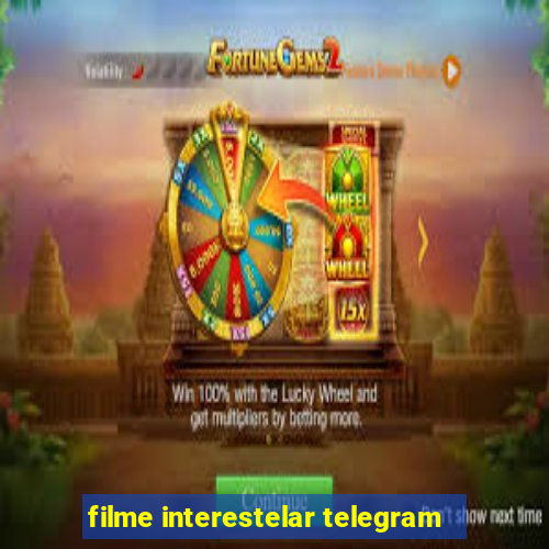 filme interestelar telegram