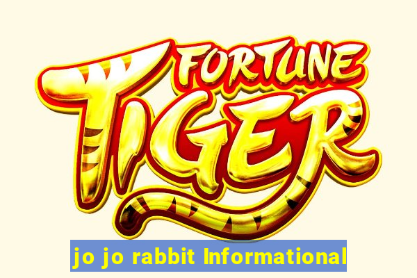 jo jo rabbit Informational