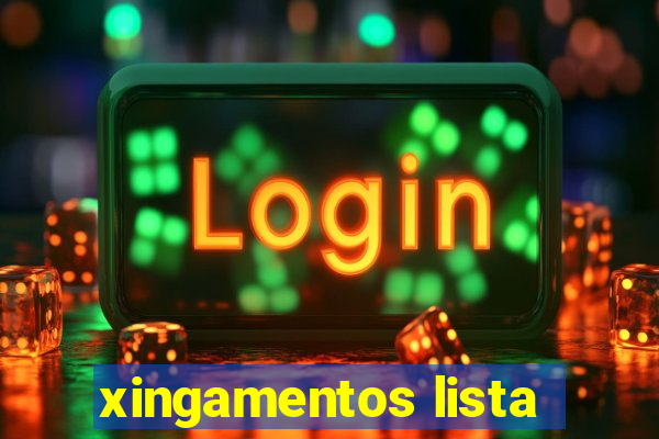 xingamentos lista