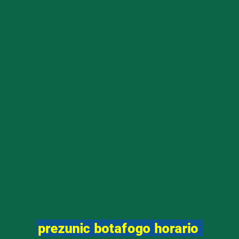 prezunic botafogo horario