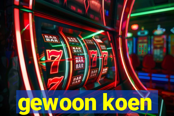 gewoon koen