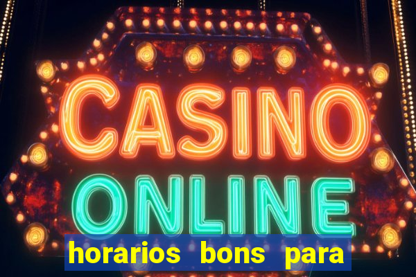 horarios bons para jogar fortune tiger