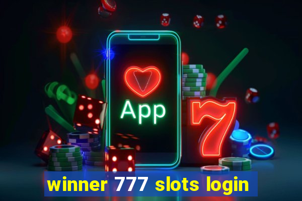 winner 777 slots login