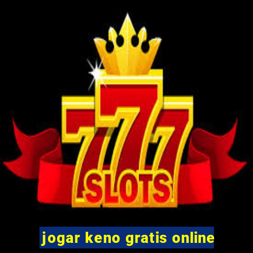 jogar keno gratis online