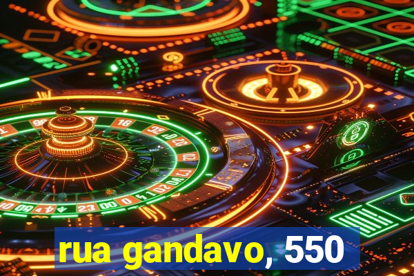 rua gandavo, 550