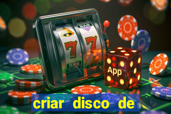 criar disco de boot windows