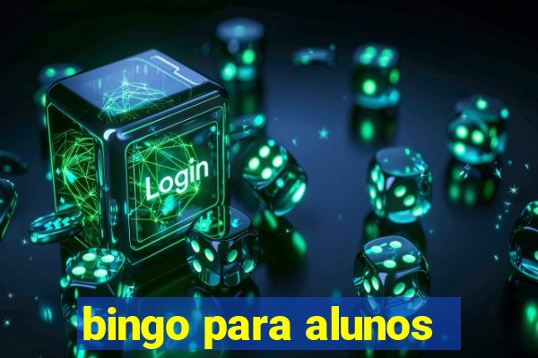 bingo para alunos